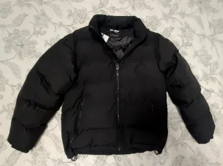 Cazadora Pull and Bear Negra Talla S