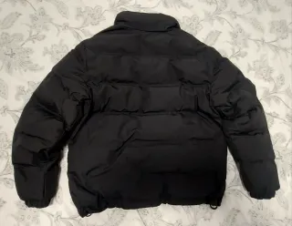 Cazadora Pull and Bear Negra Talla S