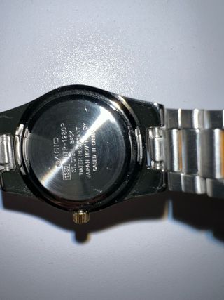 Reloj Casio LTP-1280 Mujer Cuarzo Dorado/Plateado