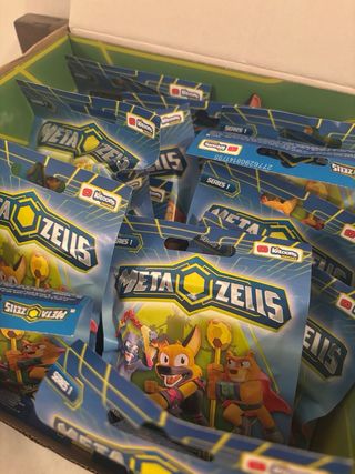 20 Sobres Metazells Serie 1 Coleccionables