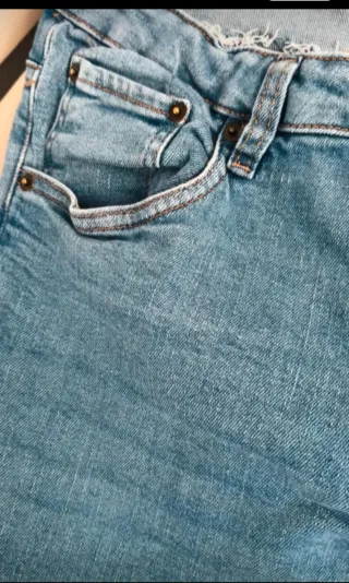 Vaqueros pitillo Zara hombre azul