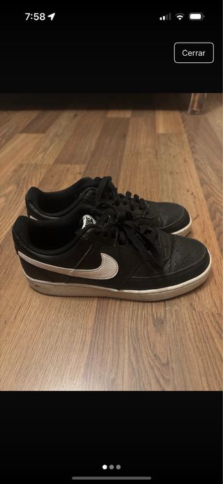 Zapatillas Nike Negras y Blancas