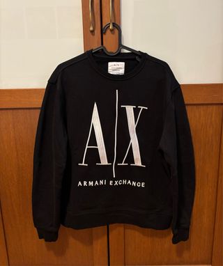 Sudadera AlX Armani Exchange Negra
