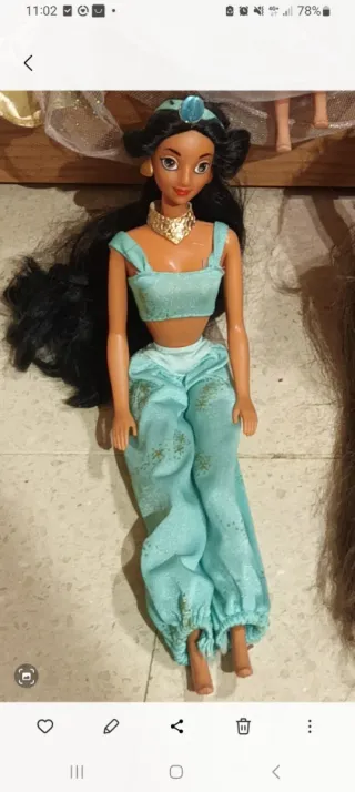 Barbie Jasmine Aladdín