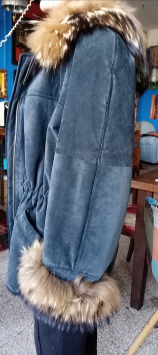 Giacca donna in camoscio