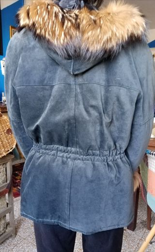 Giacca donna in camoscio