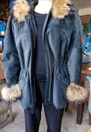 Giacca donna in camoscio