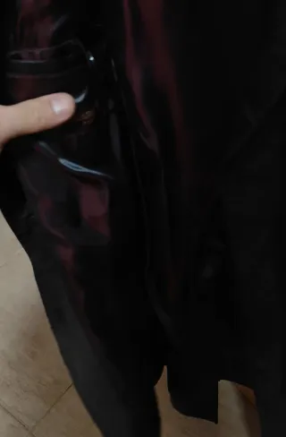 Americano de piel negro