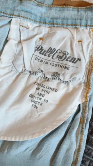 Vaqueros Pull&Bear hombre azul