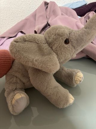 Peluche Elefante Gris