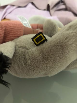 Peluche Elefante Gris