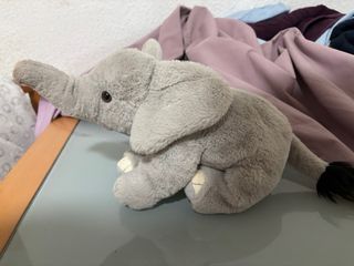 Peluche Elefante Gris