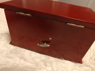 Caja de música bailarina vintage