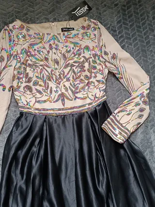 Vestido fiesta lentejuelas Miss Ori