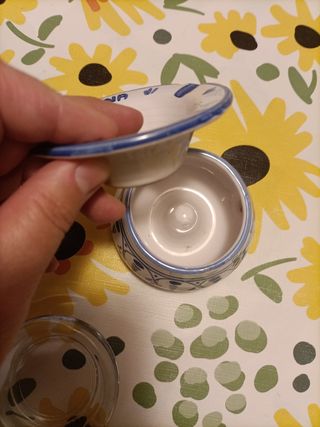 Lote Ceniceros Cerámica, Cristal y Concha