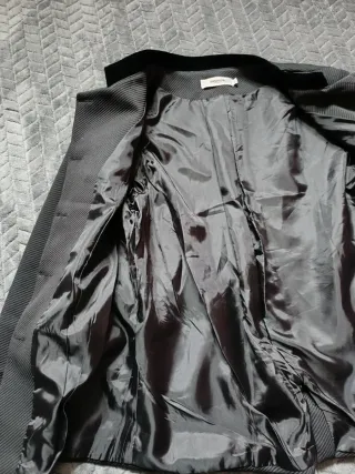 Chaqueta vestir con cinturón