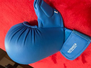 Guantillas Karate Azul L