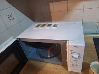 Microondas OK. Blanco. NEGOCIABLE!!!