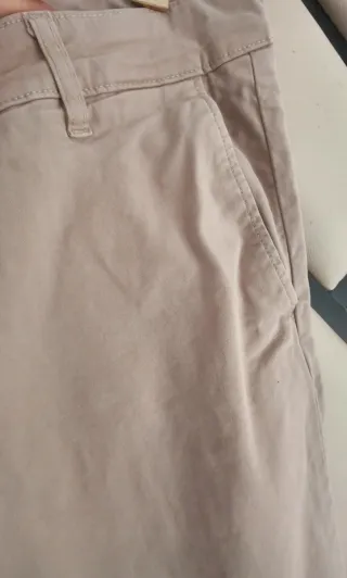 Pantalones Zara Hombre Beige