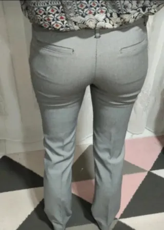 Pantalones de vestir grises