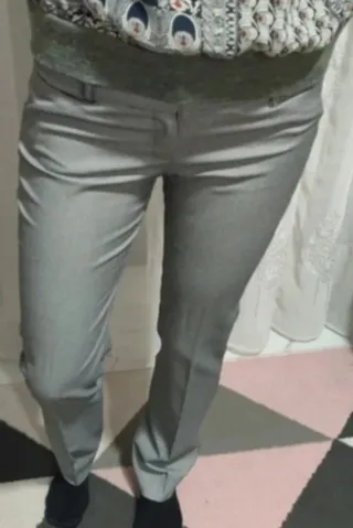 Pantalones de vestir grises