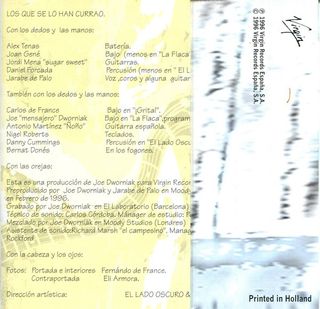 Jarabe De Palo - La Flaca Cassette