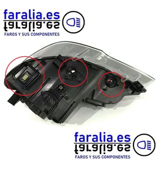 Faro Bi-Xenon LED AHL BMW X5 E70 LCI Dcho