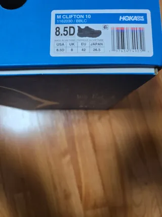 Hoka M Clifton 10 Negro