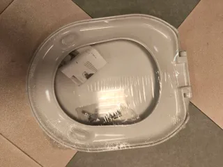 Asiento inodoro TONIC blanco de plástico ORIGINA