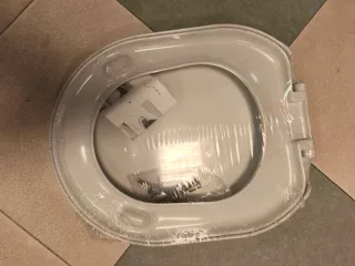 Asiento inodoro TONIC blanco de plástico ORIGINA