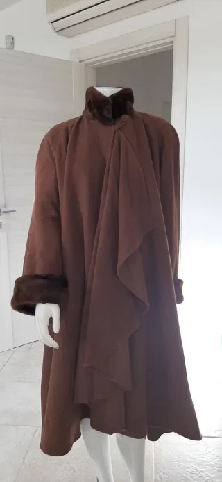 Cappotto curvy elegante caldo