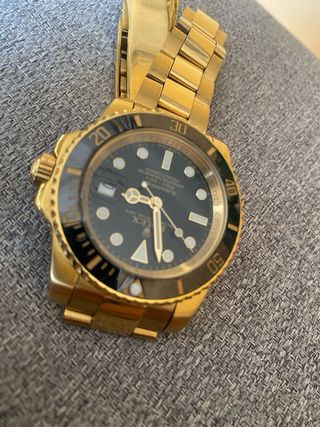 Reloj Rolex Bañado en Oro Negro