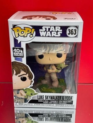 Funko Pop Star Wars Luke Skywalker & Yoda 363