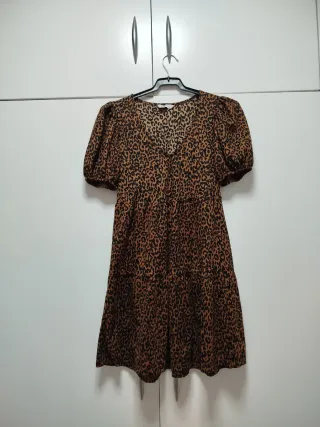 Vestido animal print Stradivarius Talla S