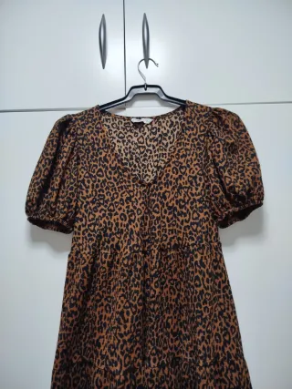 Vestido animal print Stradivarius Talla S