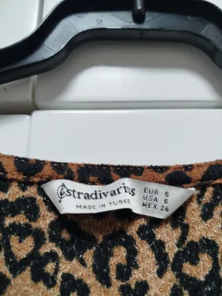 Vestido animal print Stradivarius Talla S