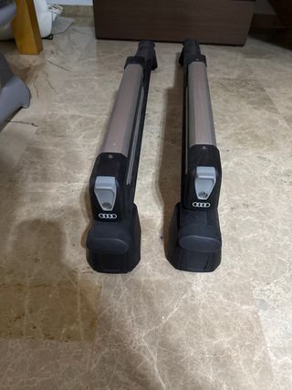 Barras portaequipajes y portaesquís Audi Q5