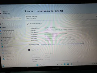 Notebook Toshiba c855 i5 Nero
