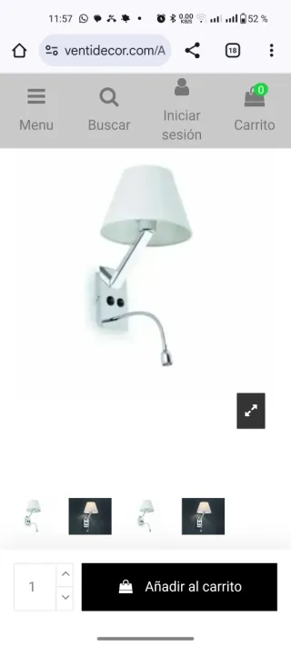 Lámpara de pared LED Faro Barcelona MOMA-2