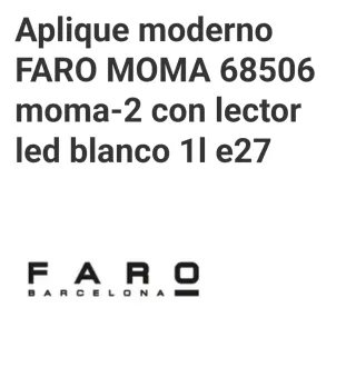 Lámpara de pared LED Faro Barcelona MOMA-2