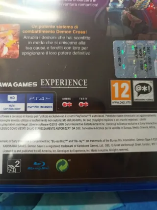 Demon Gaze II PS4 Nuovo da esposizione