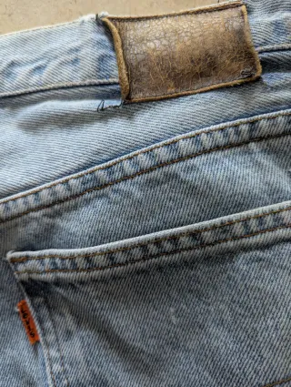 Tejanos Levi's Azules