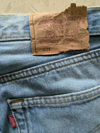 Tejanos Levi's Azules