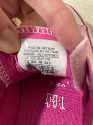 Zapatillas Converse rosas talla 37