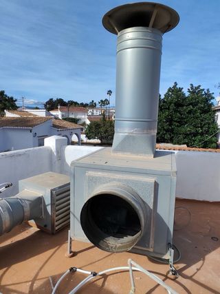 Campanas extractoras con turbinas