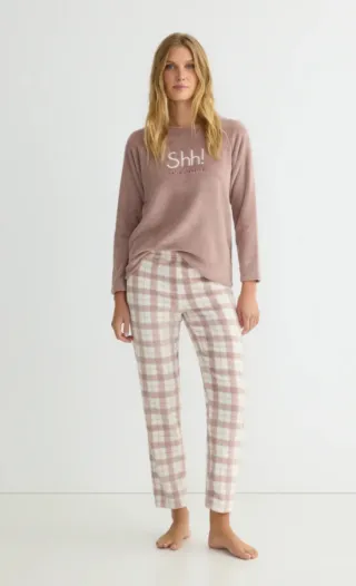 Pijama polar mujer Soft & Cute