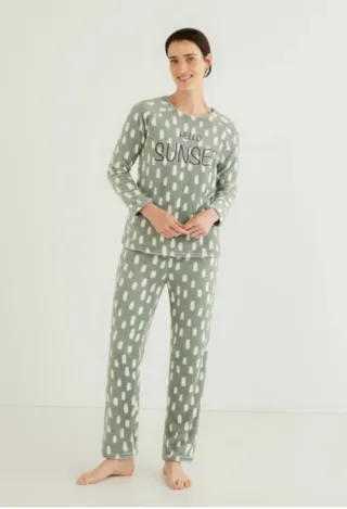 Pijama polar mujer Soft & Cute