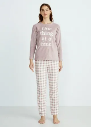 Pijama polar mujer Soft & Cute