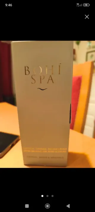 Bálsamo Ojos y Labios y crema termal de Bohi Spa