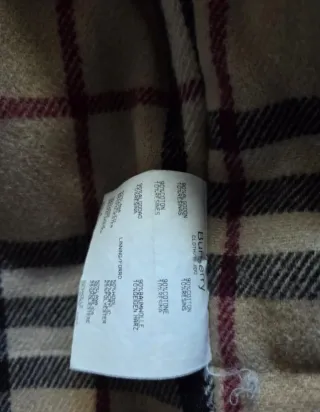 Chaqueta Burberry Vintage Hombre Verde